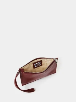 Osprey London Red The Core Large Leather Pouch