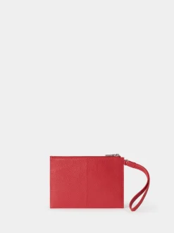 Osprey London Red The Core Large Leather Pouch