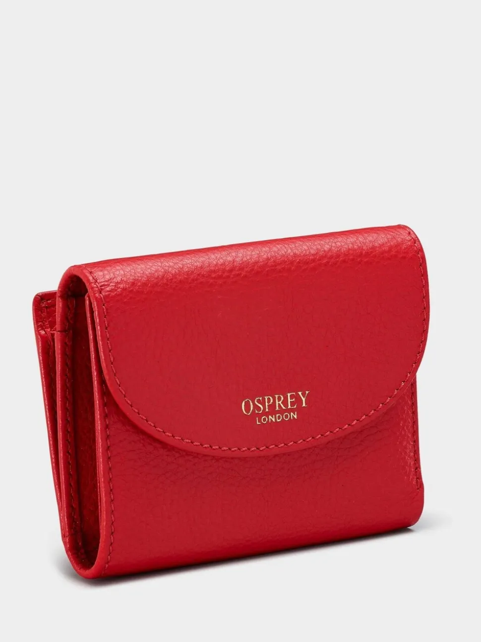 Osprey London Red The Tilly Leather Purse Gift Set