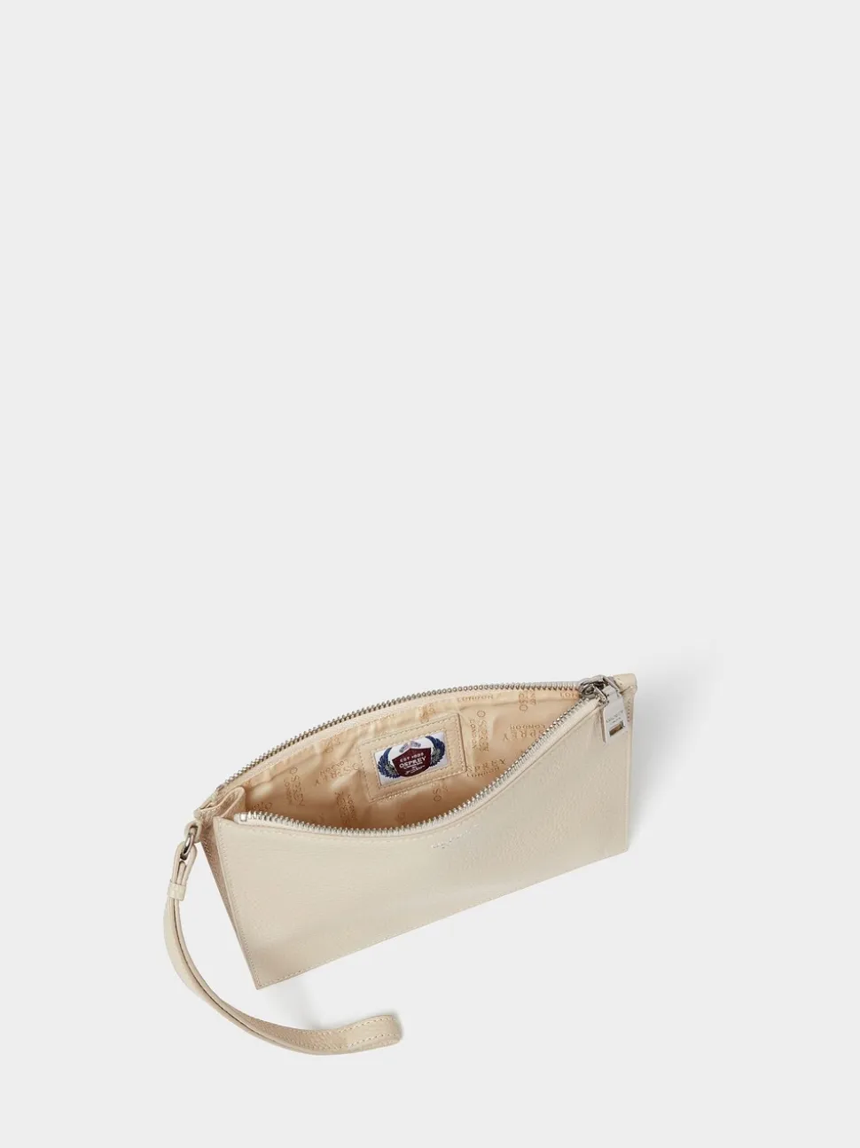 Osprey London White The Core Large Leather Pouch