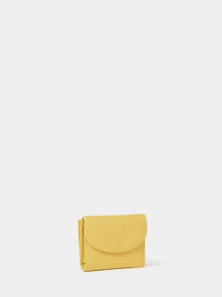 Osprey London Yellow The Core Small Leather Matinee Purse