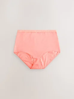 Pastel Full Brief Cotton Logo Knickers 4 Pack