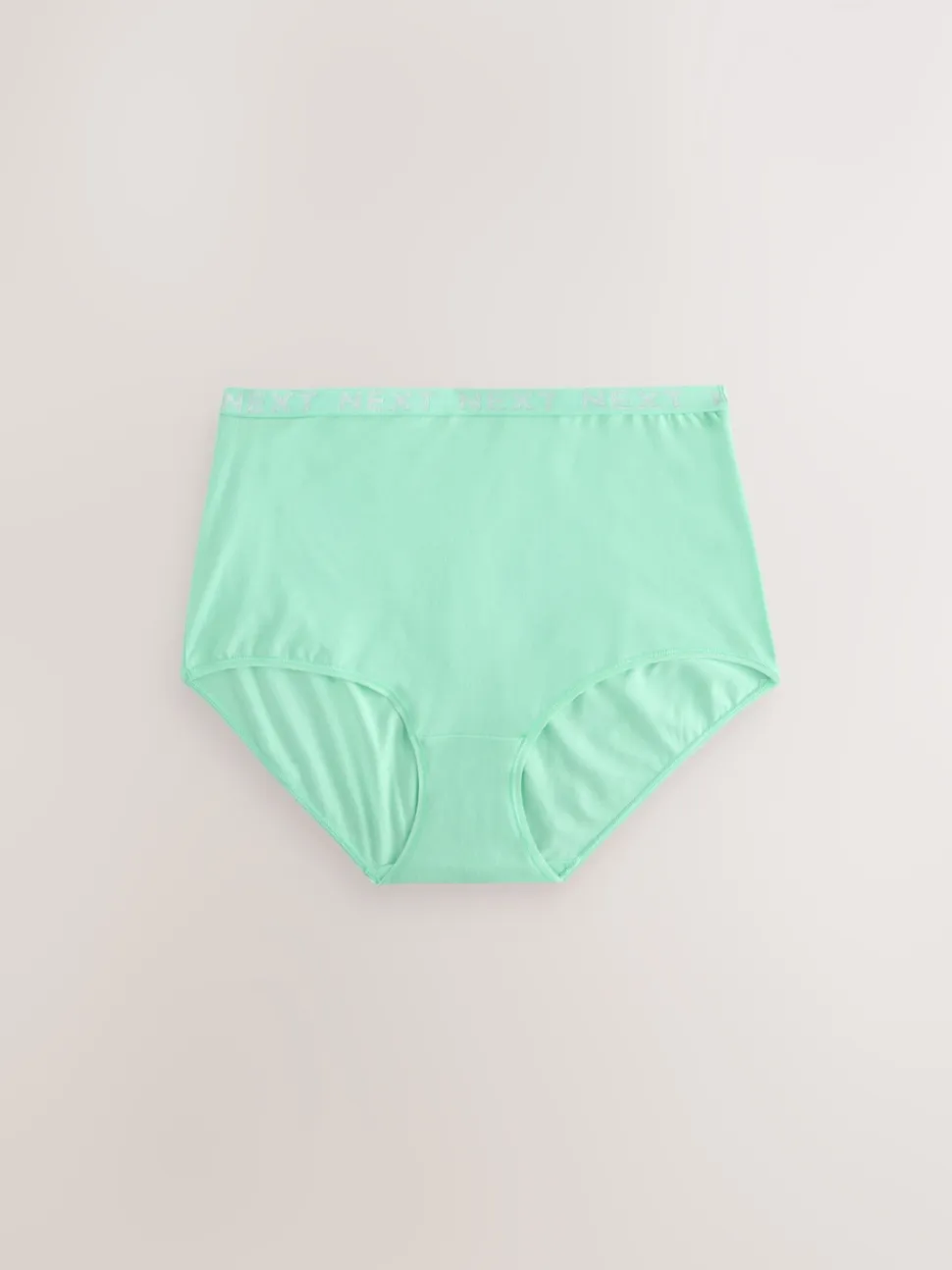 Pastel Full Brief Cotton Logo Knickers 4 Pack