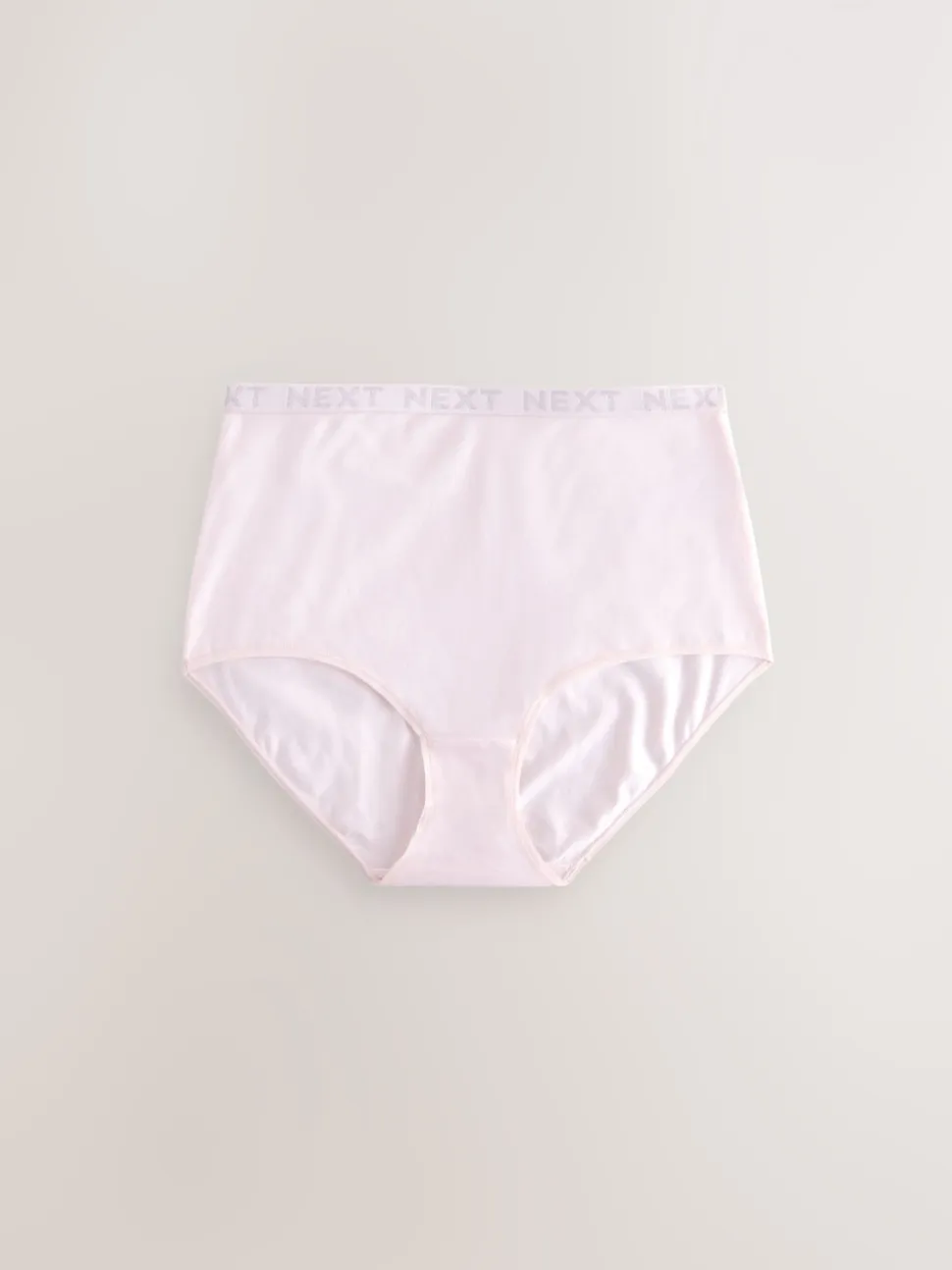 Pastel Full Brief Cotton Logo Knickers 4 Pack