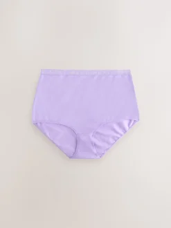 Pastel Full Brief Cotton Logo Knickers 4 Pack