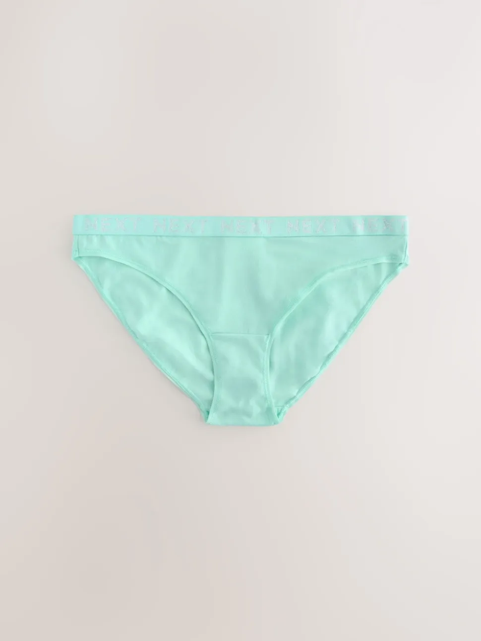 Pastel High Leg Cotton Logo Knickers 4 Pack