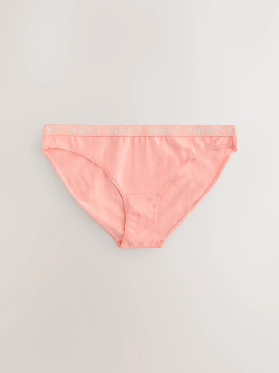 Pastel High Leg Cotton Logo Knickers 4 Pack