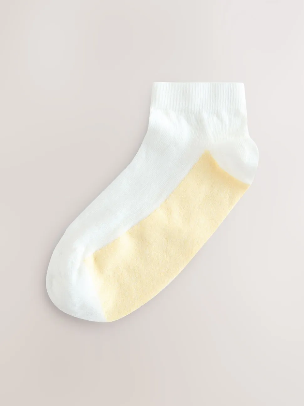 Pastel Marl Footbed Trainer Socks 4 Pack