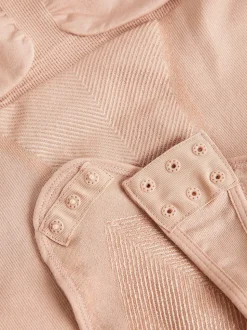 Pastel Rose Nude Firm Tummy Control Bodies