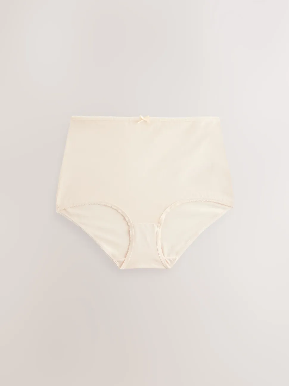 Pastel Rose Nude Full Brief Cotton Rich Knickers 5 Pack