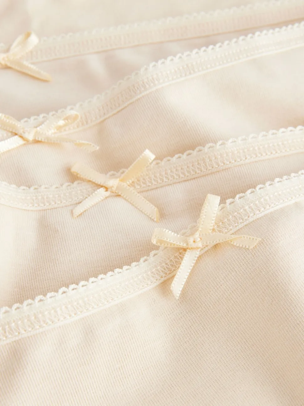 Pastel Rose Nude Full Brief Cotton Rich Knickers 5 Pack