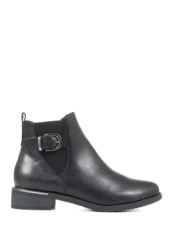 Pavers Black Pavers Ladies Chelsea Boots