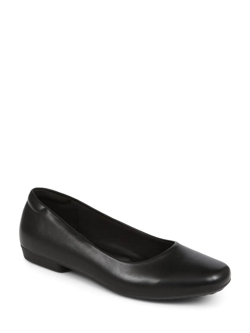 Pavers Black Pavers Pointed Toe Ballet Black Flats