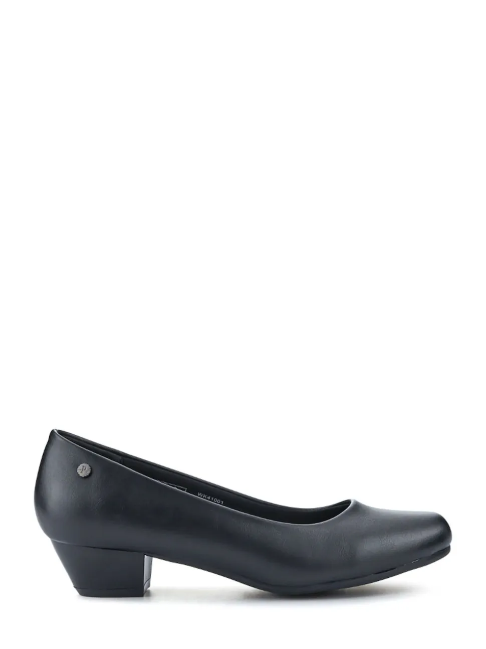 Pavers Black Smart Cushioned Court Shoes