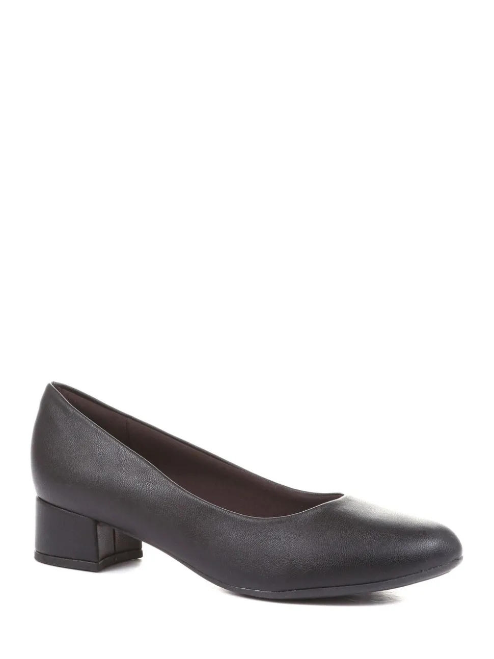 Pavers Block Heel Court Shoes