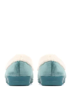 Pavers Blue Full Slippers