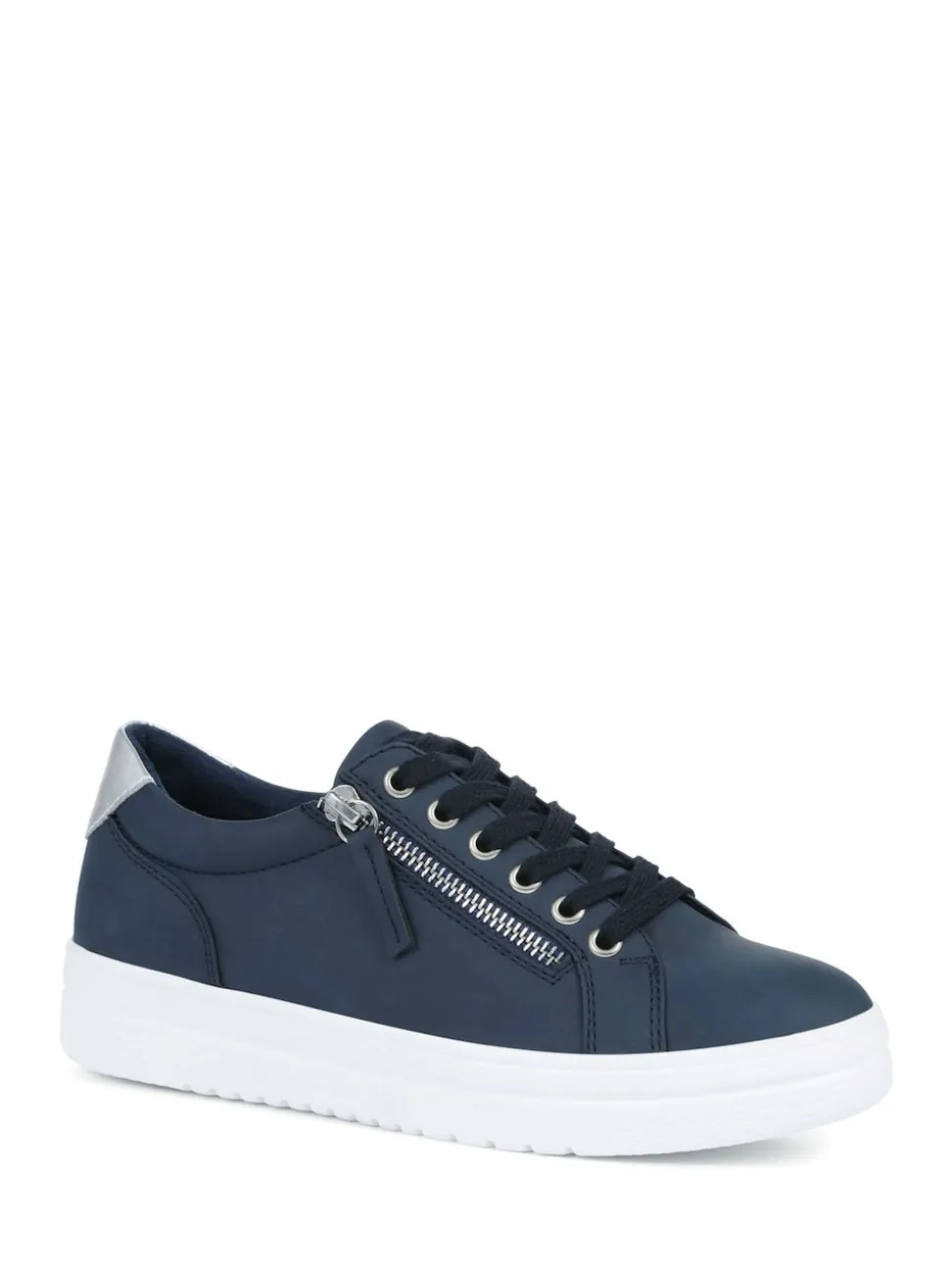 Pavers Blue Navy Pavers Chunky Platform Trainers