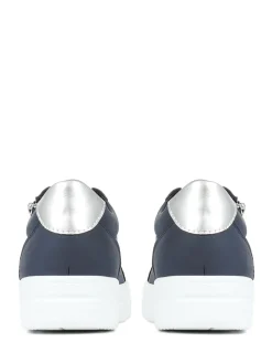 Pavers Blue Navy Pavers Chunky Platform Trainers