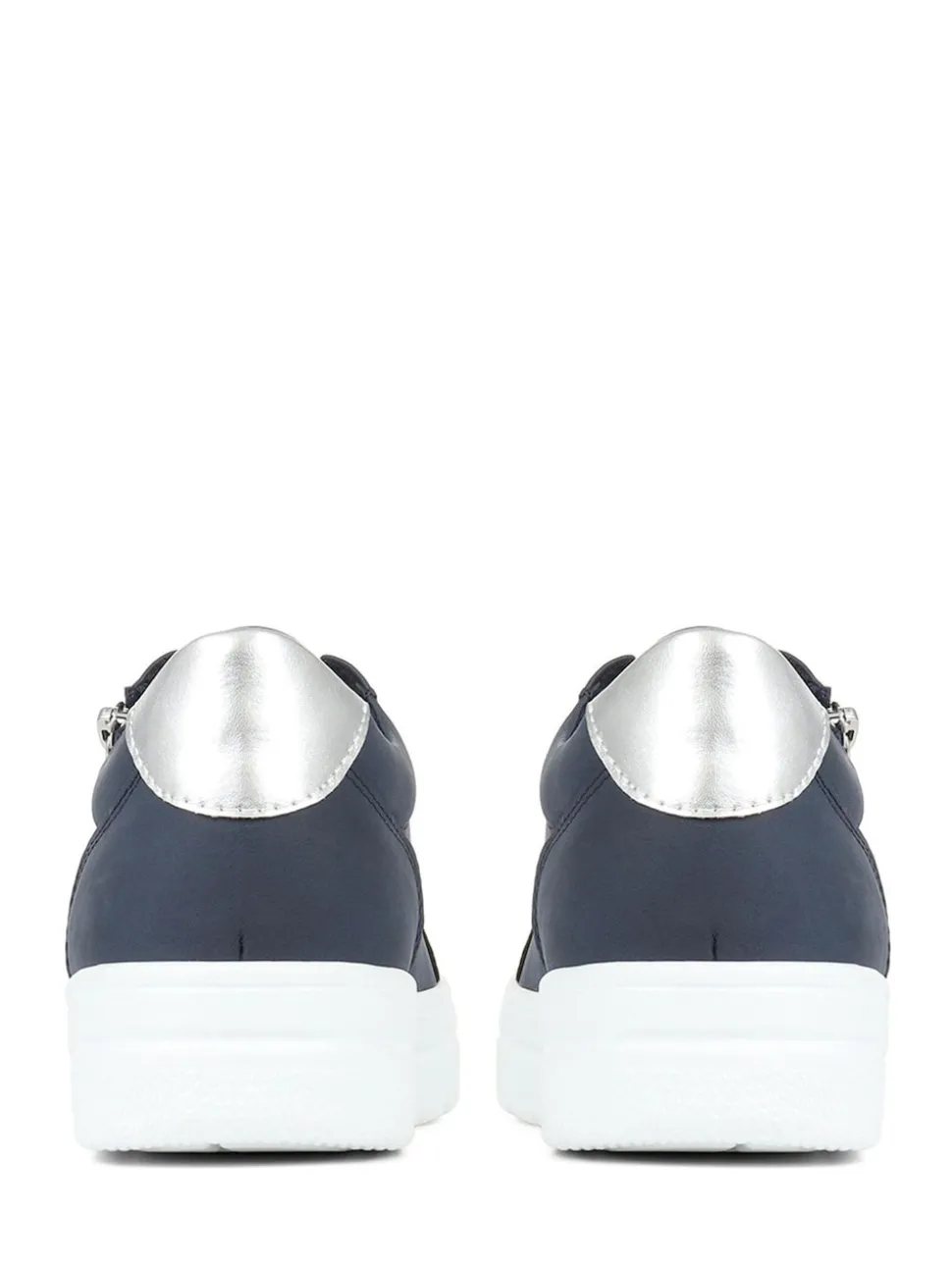 Pavers Blue Navy Pavers Chunky Platform Trainers