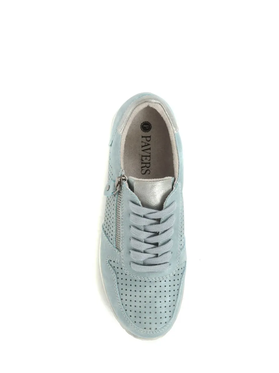 Pavers Blue Pavers Casual Lace-Up Trainers