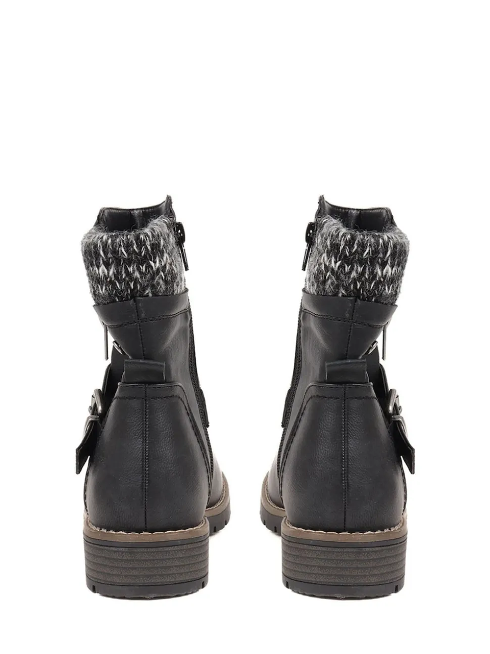 Pavers Casual Biker Boots