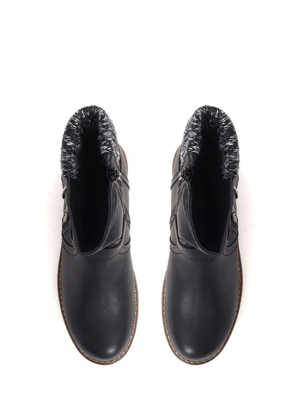 Pavers Casual Biker Boots