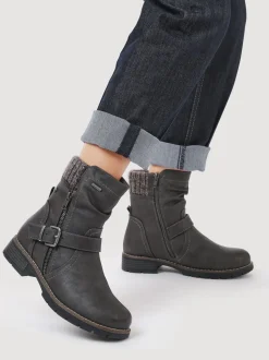 Pavers Casual Biker Boots
