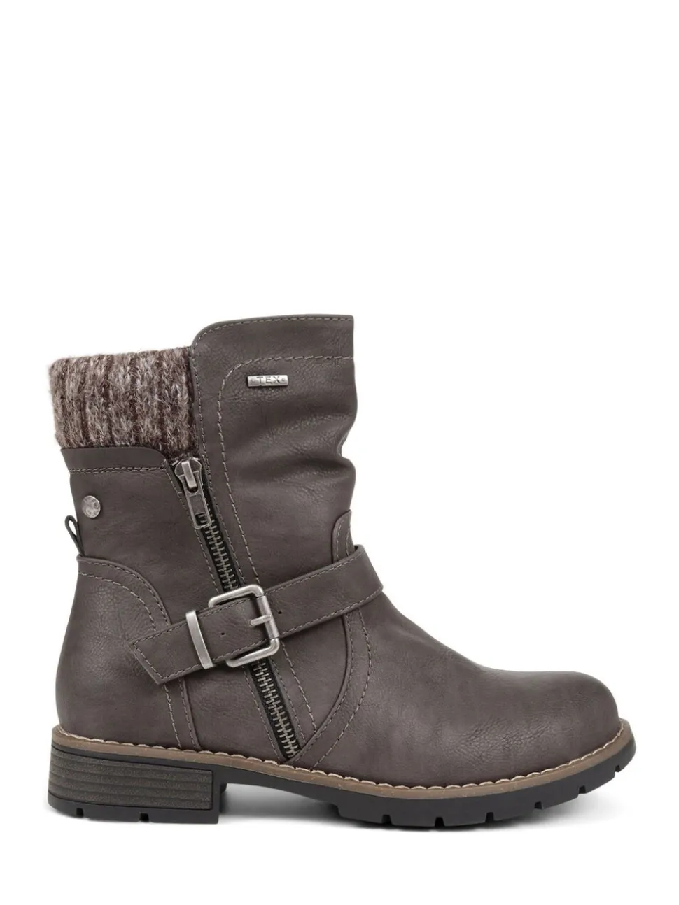 Pavers Casual Biker Boots