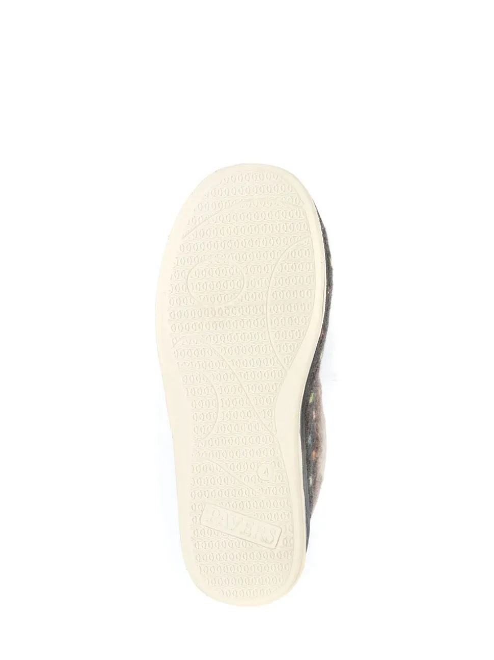 Pavers Grey Polka Dot Slippers