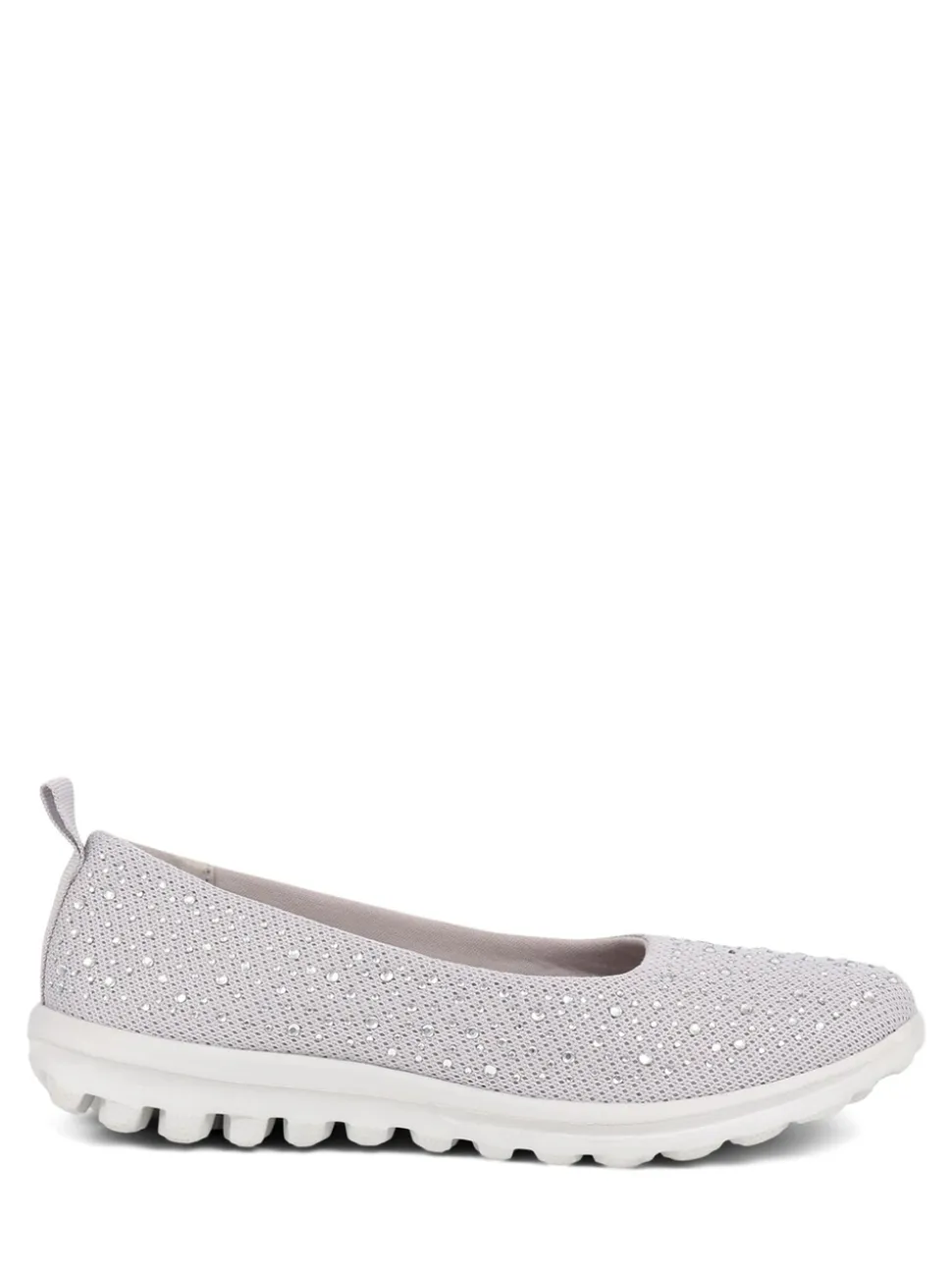 Pavers Grey Standard Fit Pavers Lightweight Slip On Pumps