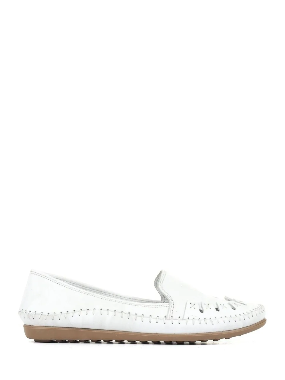 Pavers Leather Slip-On Pumps