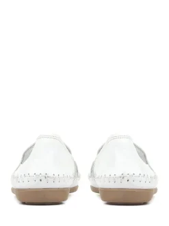 Pavers Leather Slip-On Pumps