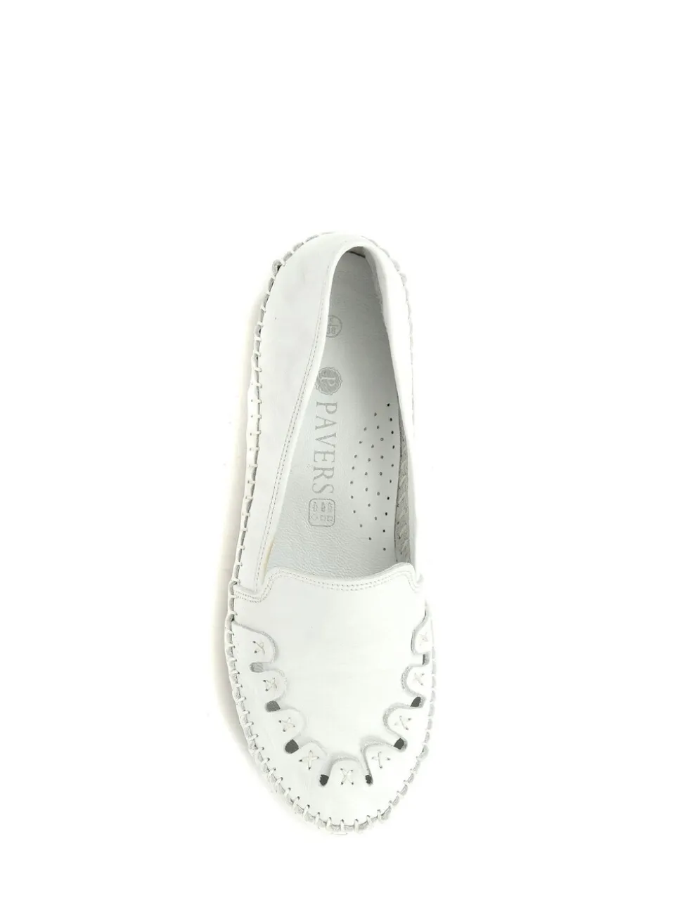 Pavers Leather Slip-On Pumps