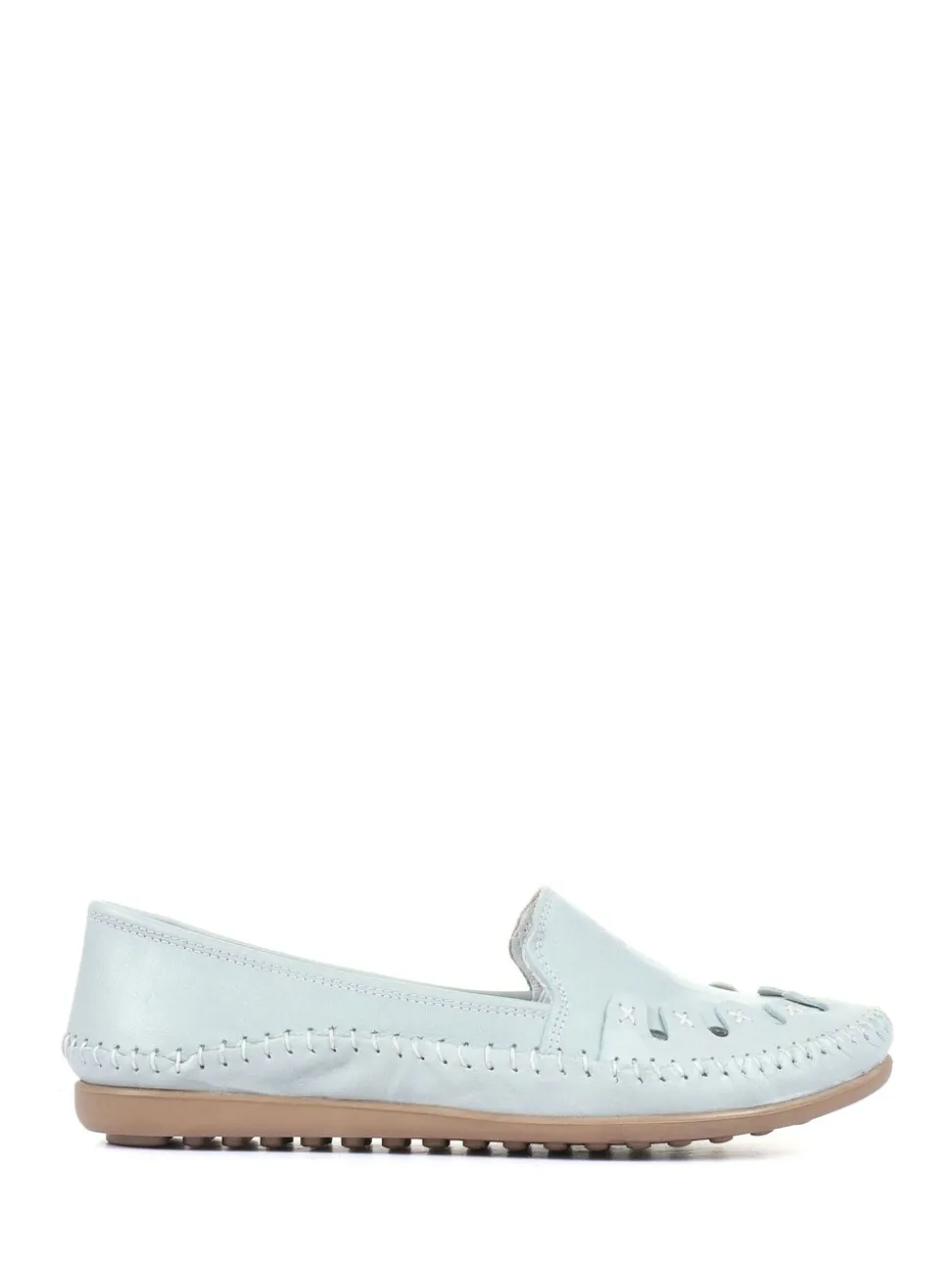 Pavers Leather Slip-On Pumps