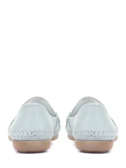 Pavers Leather Slip-On Pumps