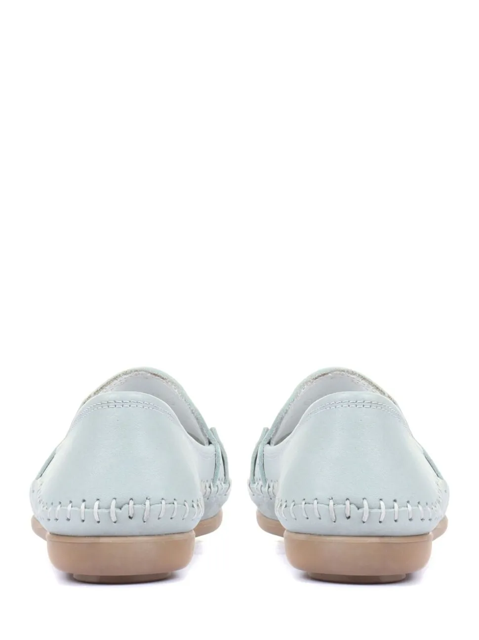 Pavers Leather Slip-On Pumps