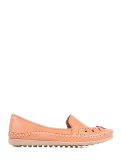 Pavers Leather Slip-On Pumps