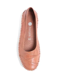 Pavers Natural Pavers Leather Slip On White Shoes