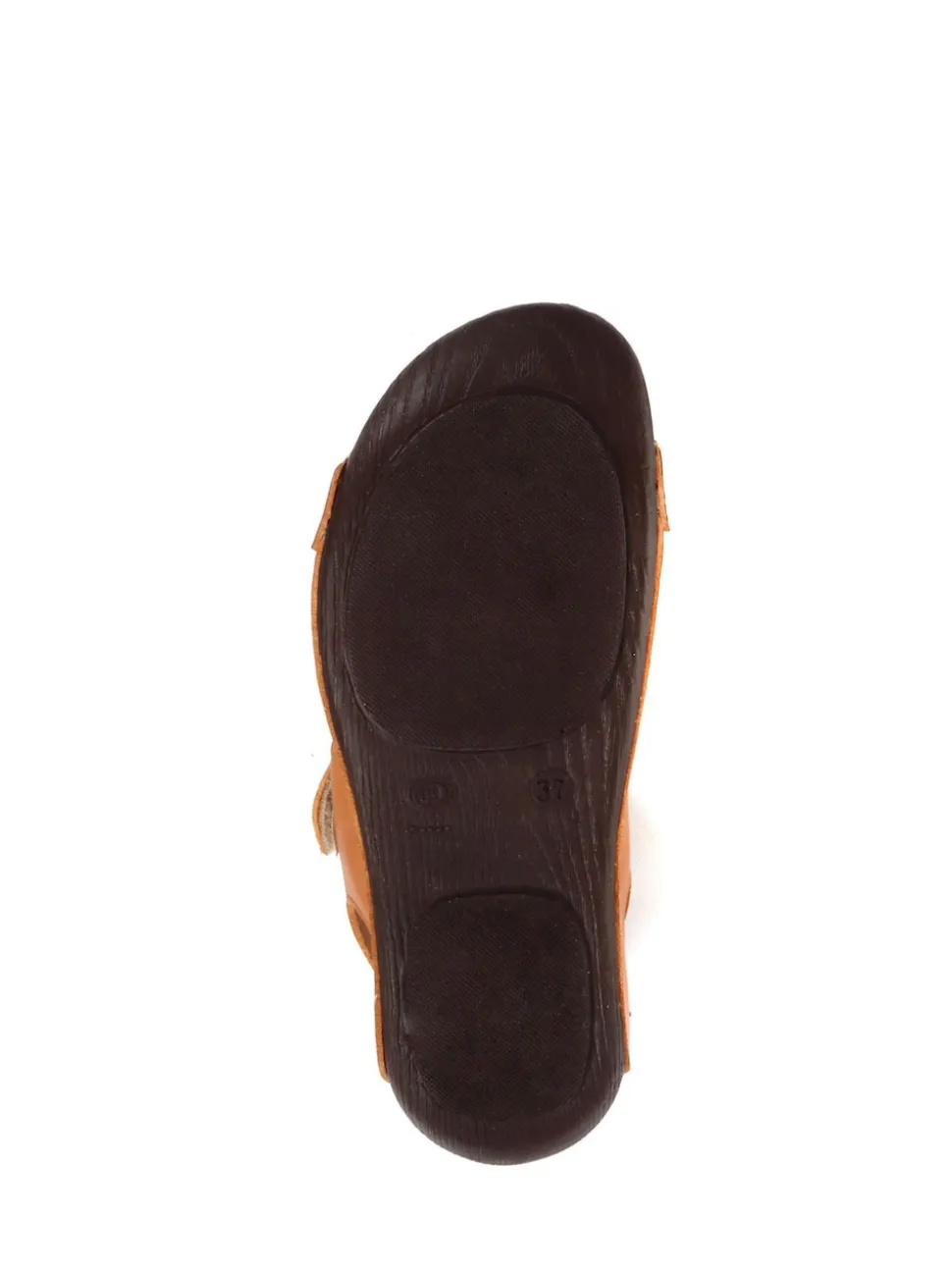Pavers Tan Ladies Touch Fasten Sandals