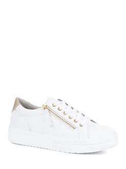 Pavers White Pavers Chunky Platform Trainers