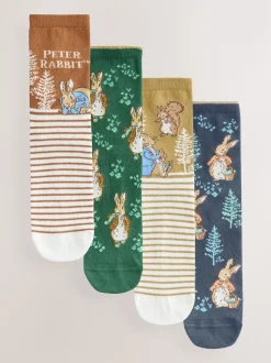Peter Rabbit Ankle Socks 4 Pack