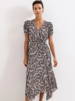 Phase Eight Black Petite Verity Dress