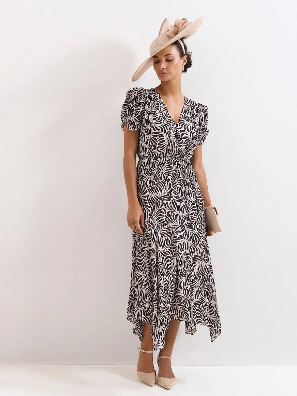 Phase Eight Black Petite Verity Dress