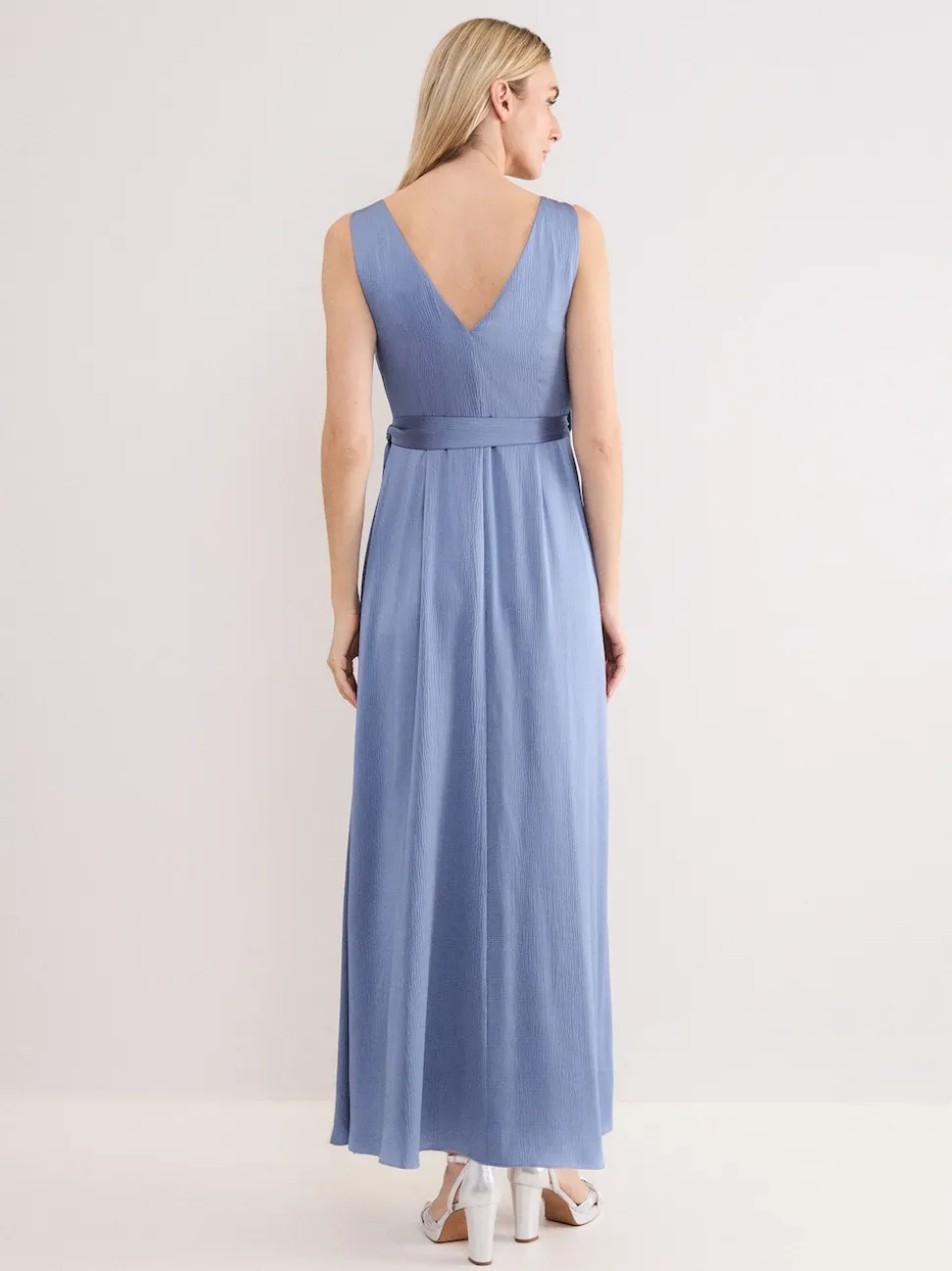 Phase Eight Blue Emlyn Wrap Dress