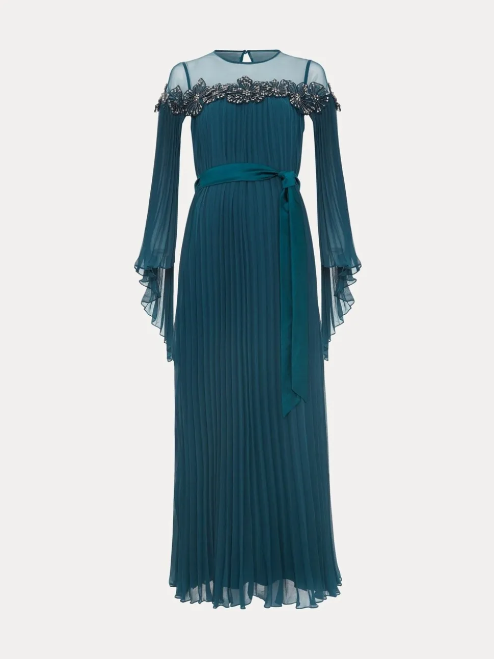 Phase Eight Blue Mavery Beaded Dress