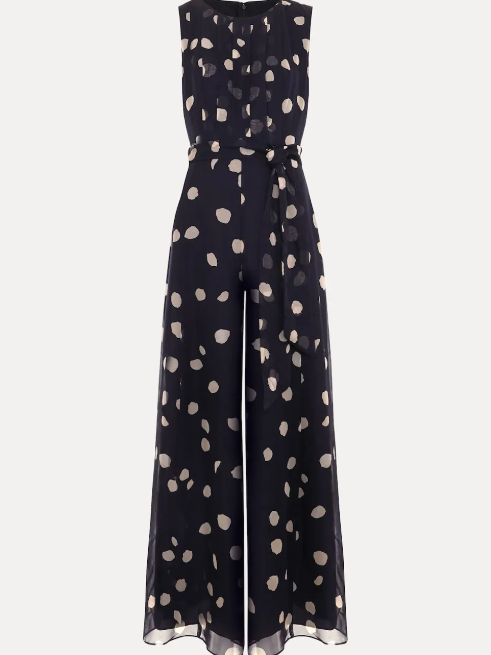 Phase Eight Blue Maxine Spot Jumpsuit