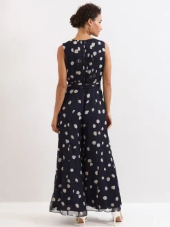 Phase Eight Blue Petite Maxine Jumpsuit