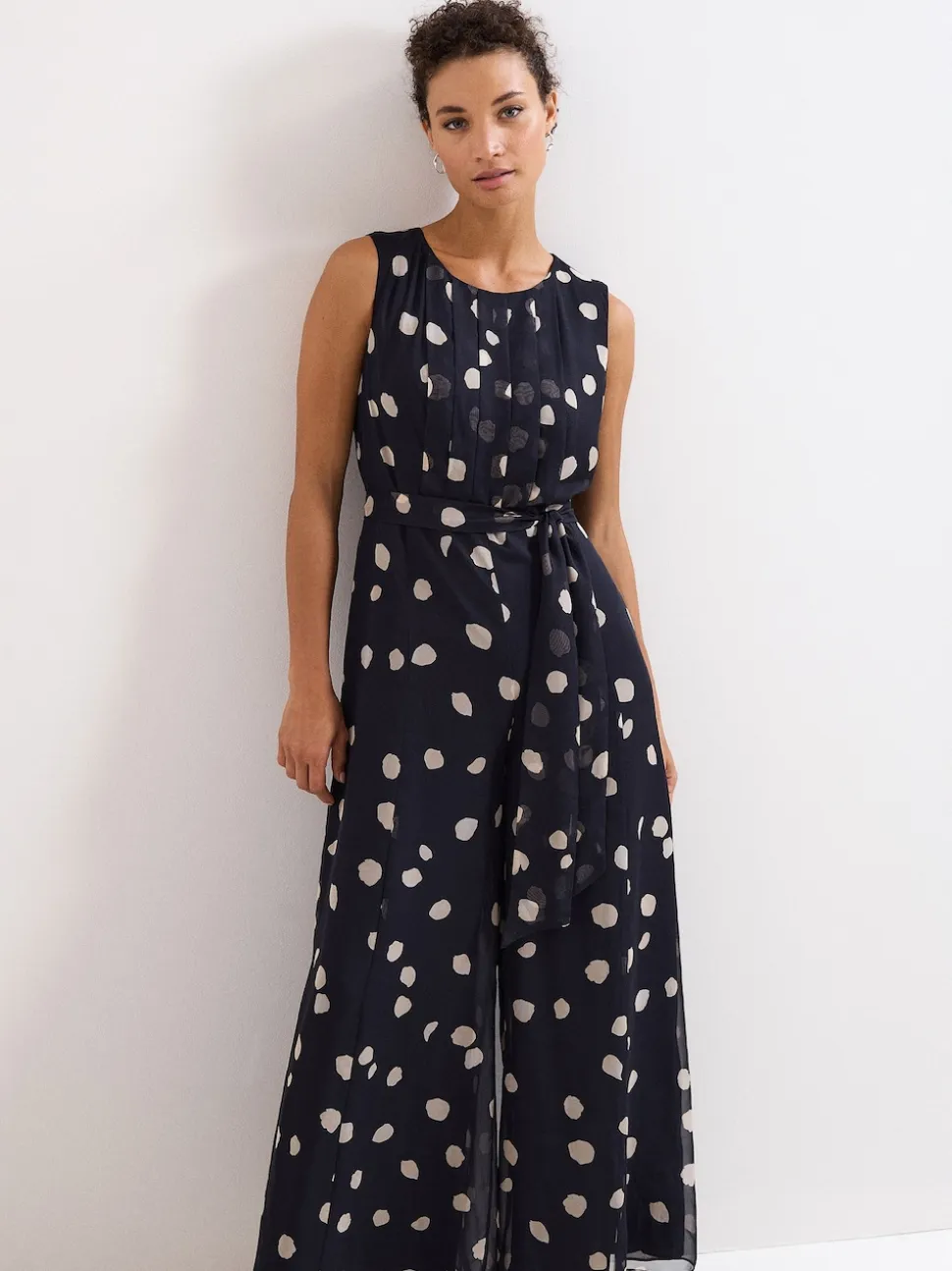 Phase Eight Blue Petite Maxine Jumpsuit