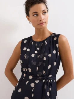 Phase Eight Blue Petite Maxine Jumpsuit
