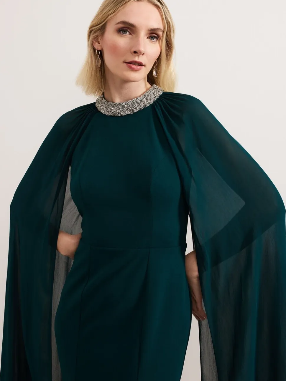 Phase Eight Green Bridie Maxi Dress